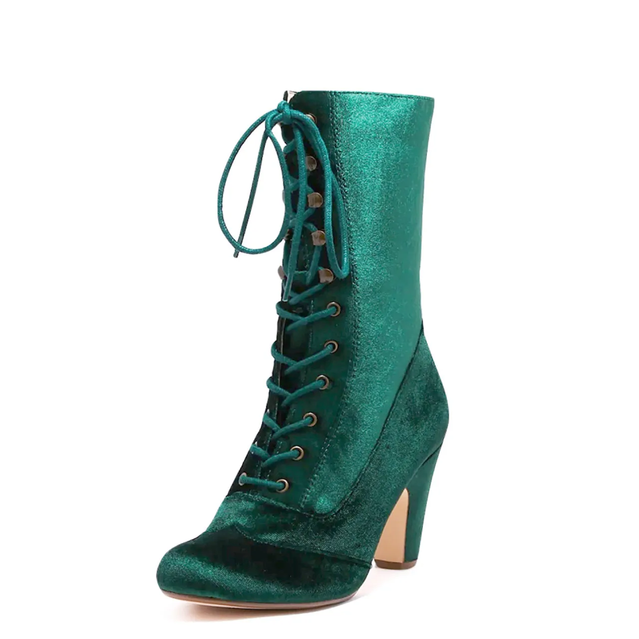 Claire Velvet Victorian Booties Guy Rain Boots