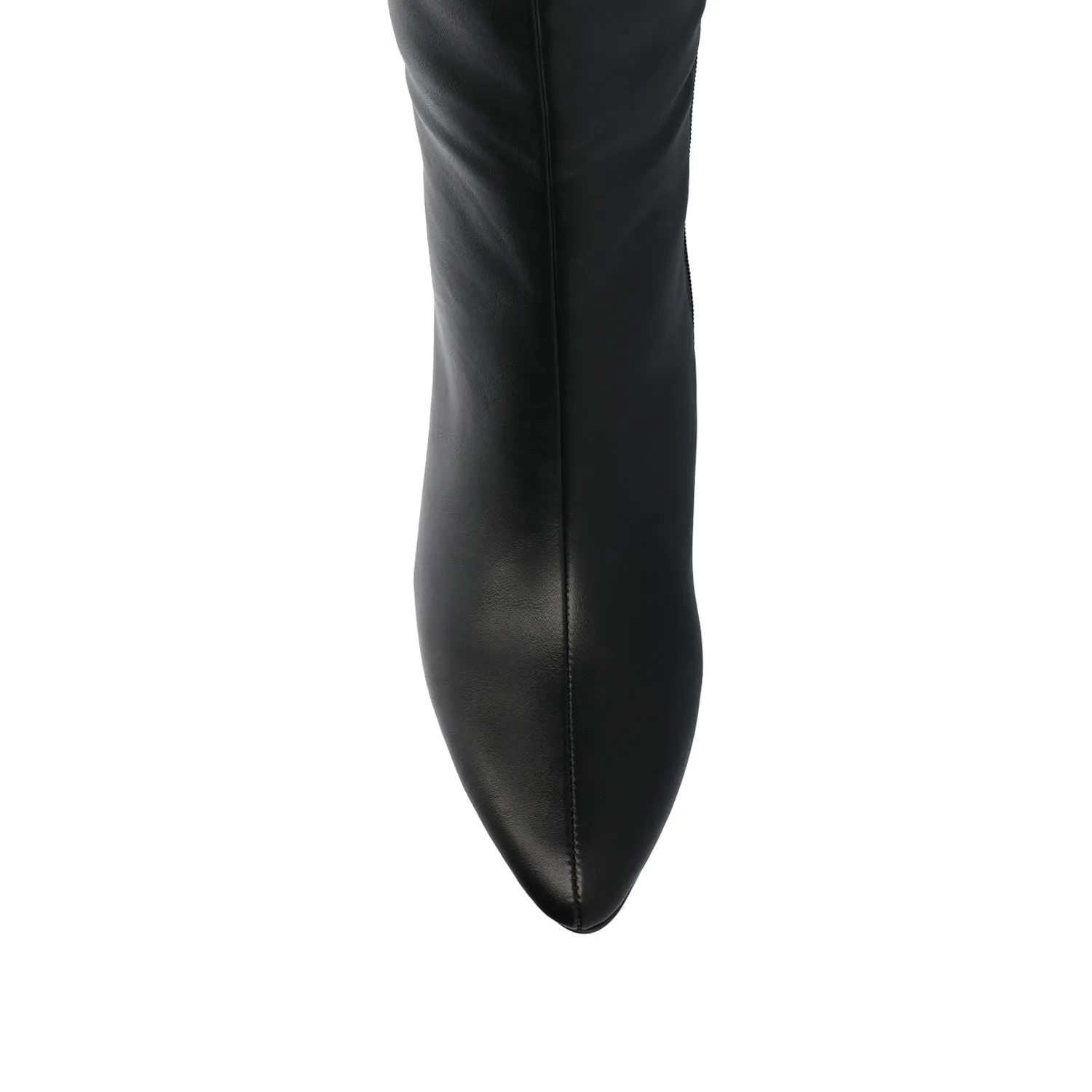 AMEYLIA VEGAN LEATHER KNEE-HIGH BOOTS IN WIDE WIDTH & CALF Discount Soccer Boots