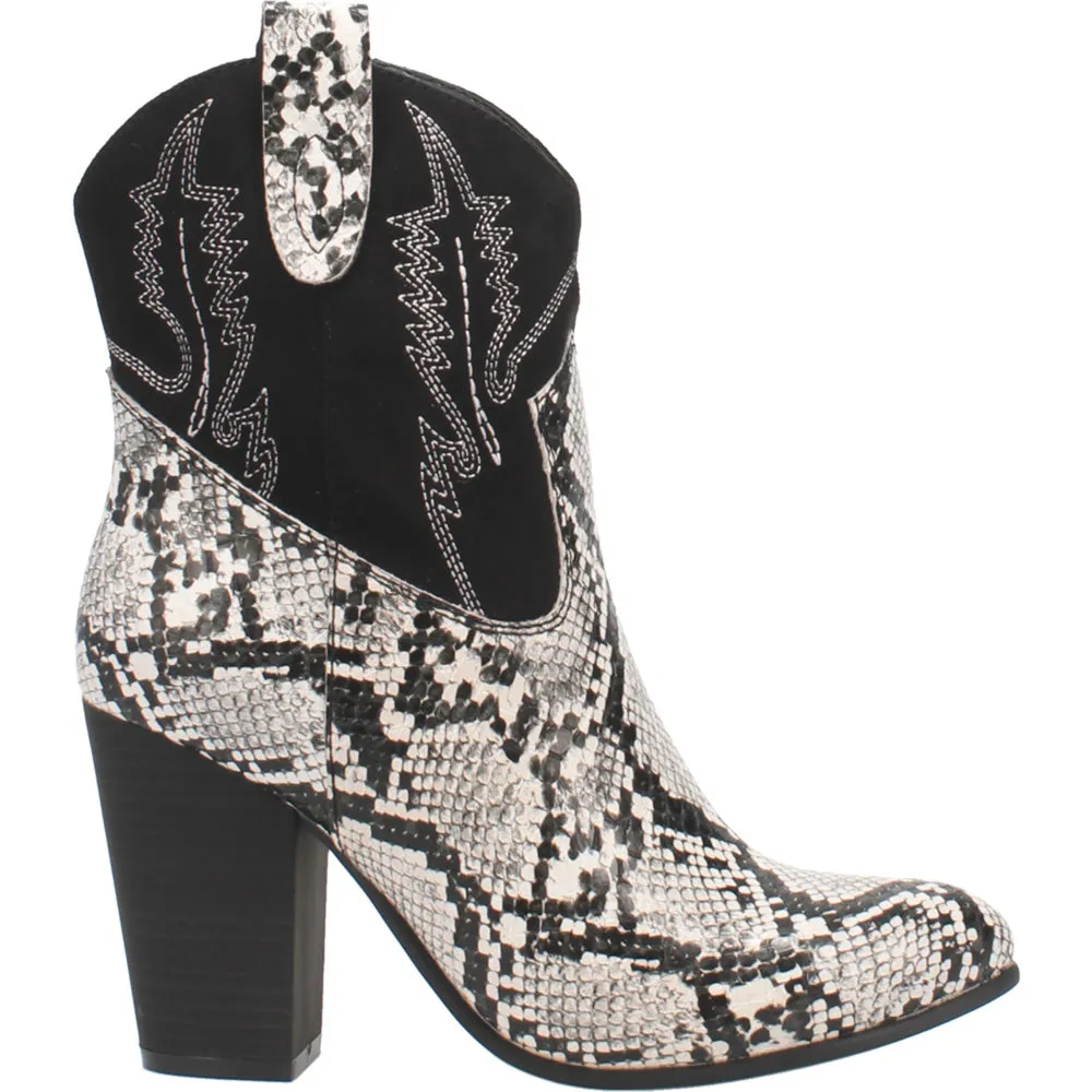 Elliot Boots Slayer Snake Round Toe Cowboy Booties