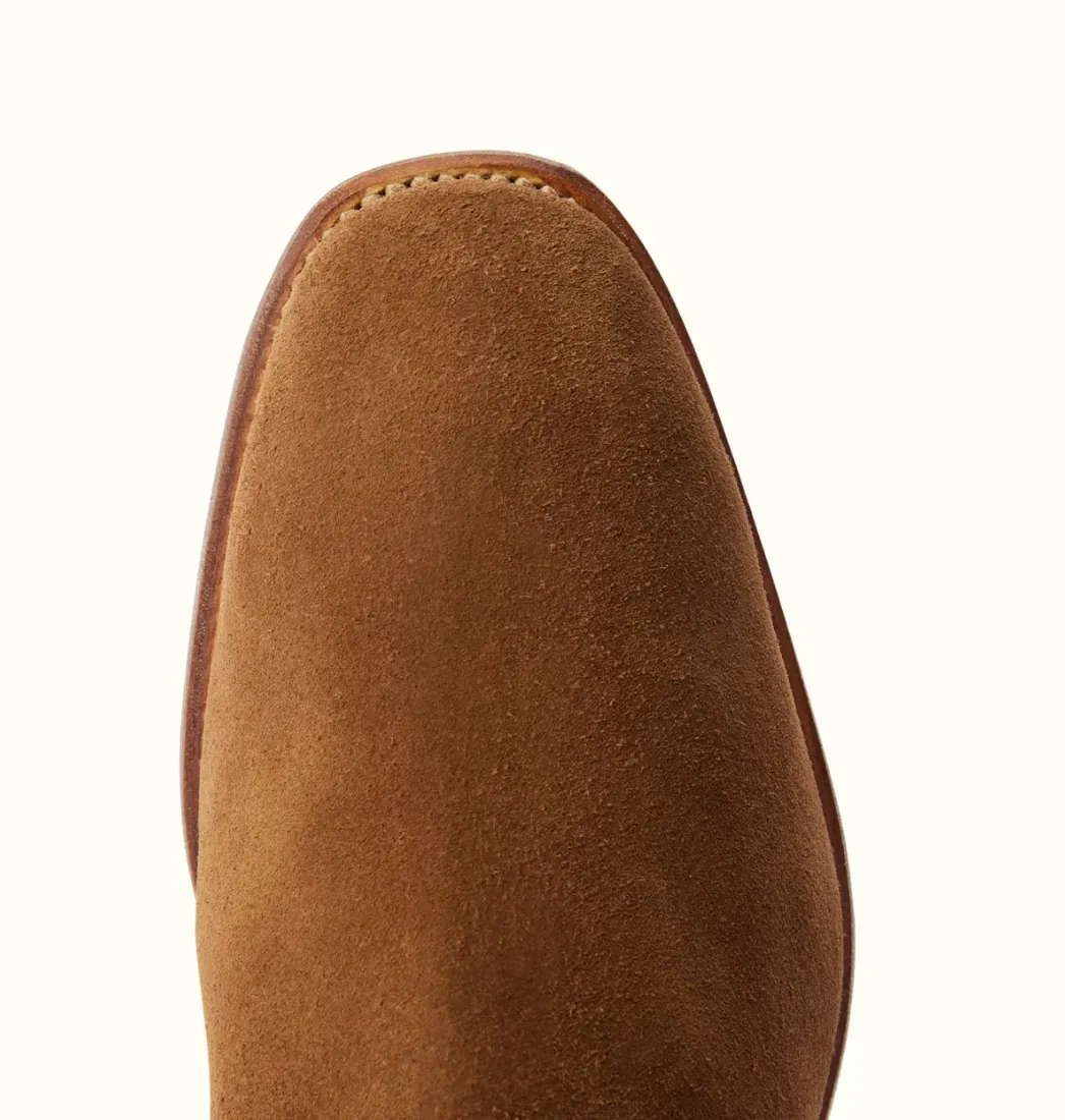 Childrens Ski Boots Comfort Craftsman Tobacco Suede