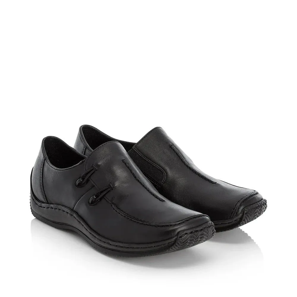 Rieker Women's Celia Slip-On - Black Slip On Waterproof