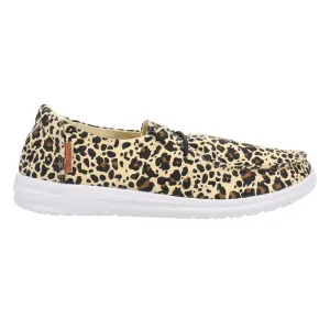 Bzees Slip On Kayak Leopard Slip On Boat Shoes