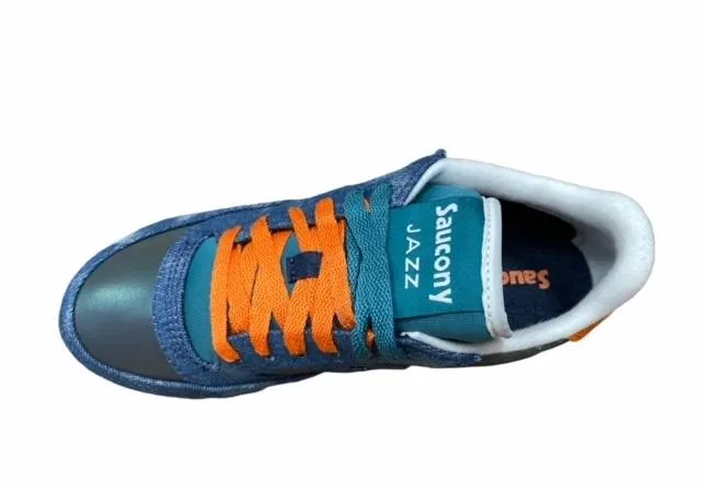 Saucony Original scarpa sneakers da donna Jazz Triple S60567-2 denim blu-arancio White Sneakers For Dresses