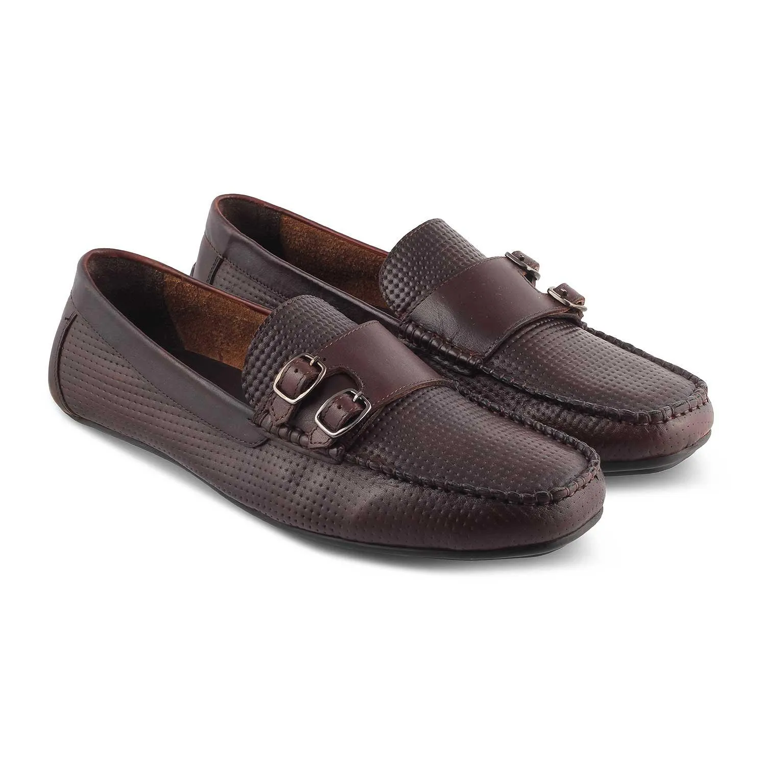Loafers At Macy's The Yosa Brown Men's Double Monk Shoes Tresmode