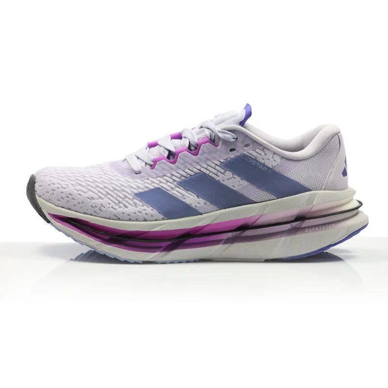 adidas Adistar BYD Women's Running Shoe - Purple Tint/Blue Spark/Silver Dawn Best Running Shoes Treadmill
