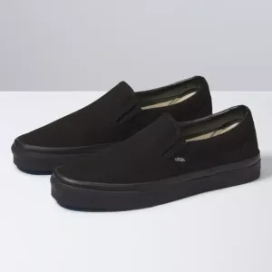 Vans Classic Slip-On Black/ Black Croc Slip On Shoes