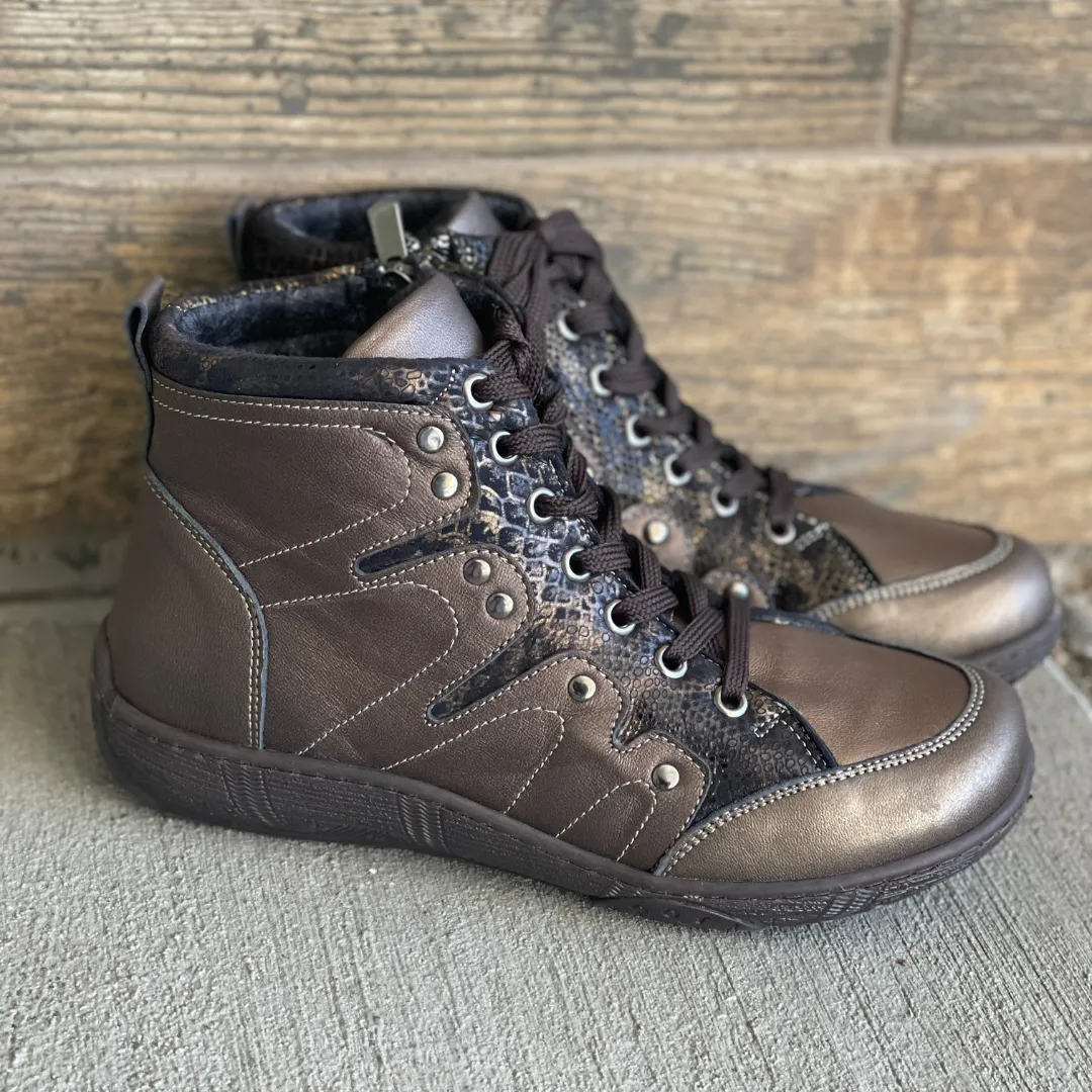 MAGO TATUM Gold Bridesmaid Shoes Flats