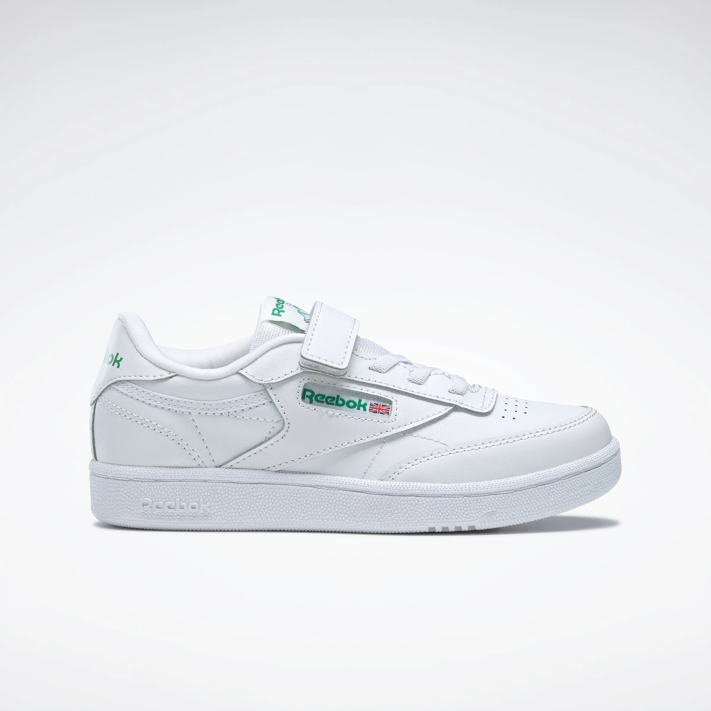 Club C Shoes White/Glen Green/Vector Blue Best Tennis Shoes For Hallux Rigidus