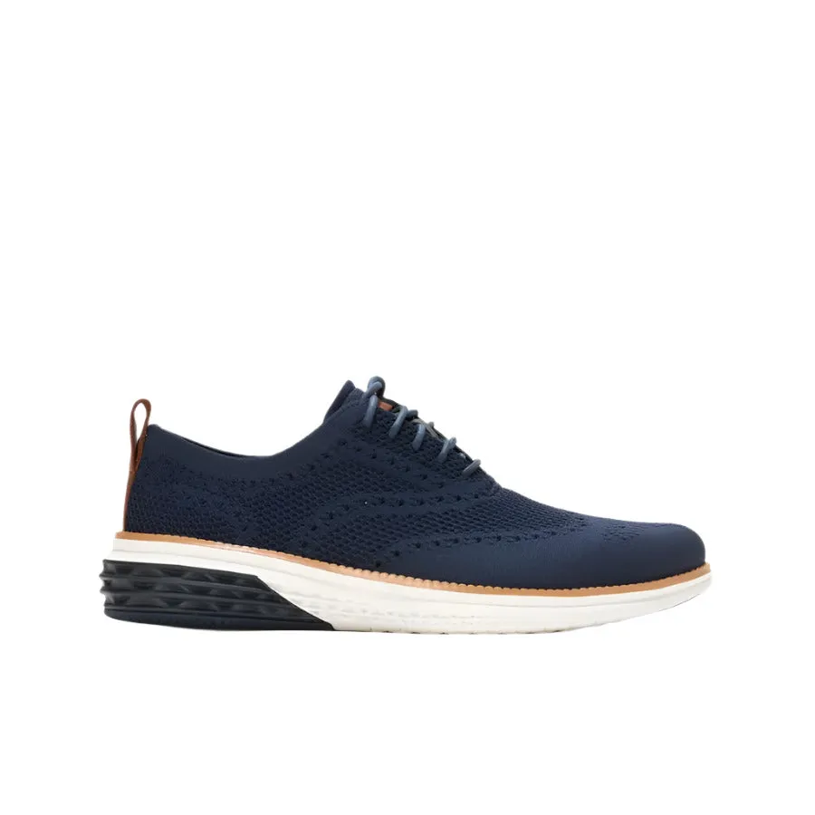 Aetrex Loafers Cole Haan Hurrion Stitchlite Wingtip Oxford Shoes - Navy