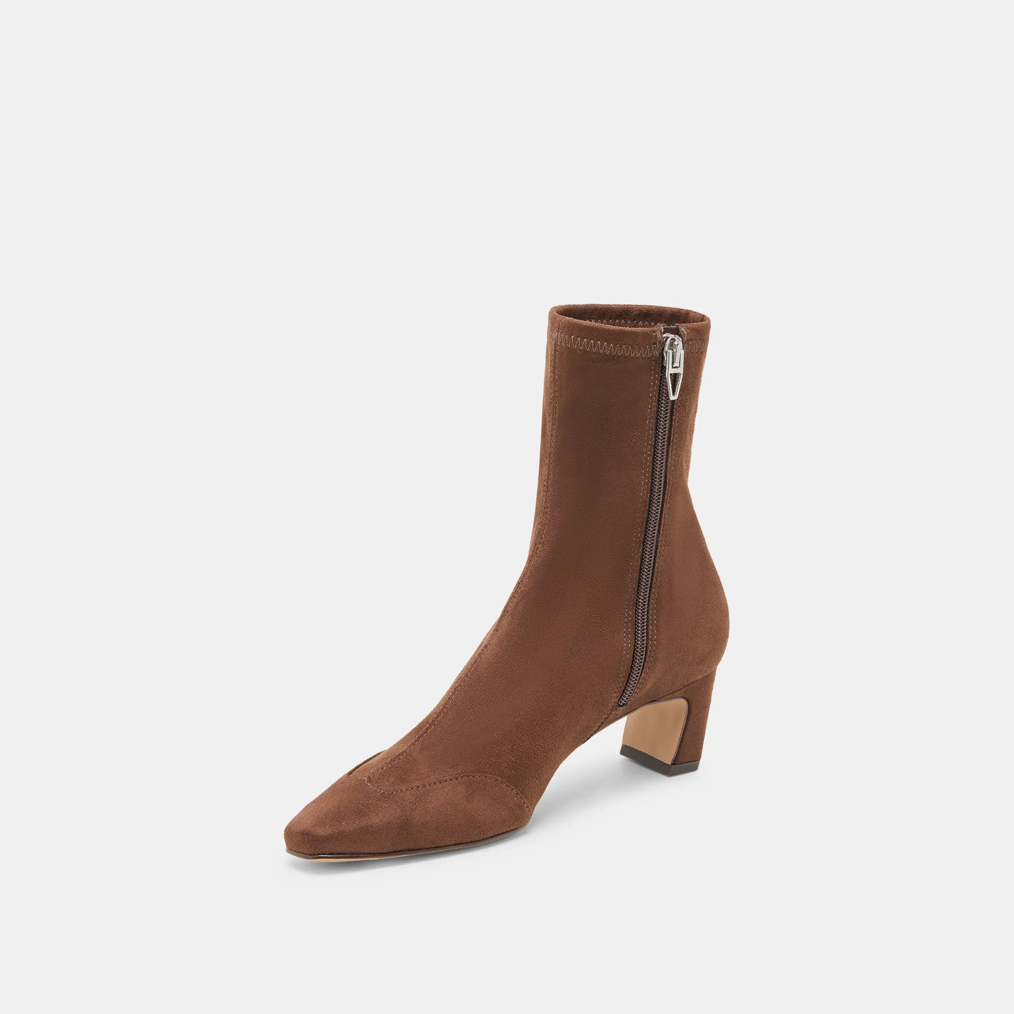 ANIKA BOOTS DK BROWN STELLA SUEDE Styling Cowboy Boots