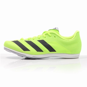 adidas Allroundstar Junior Running Spike - Lucid Lemon/Core Black/Halo Silver Best Running Spike Shoes