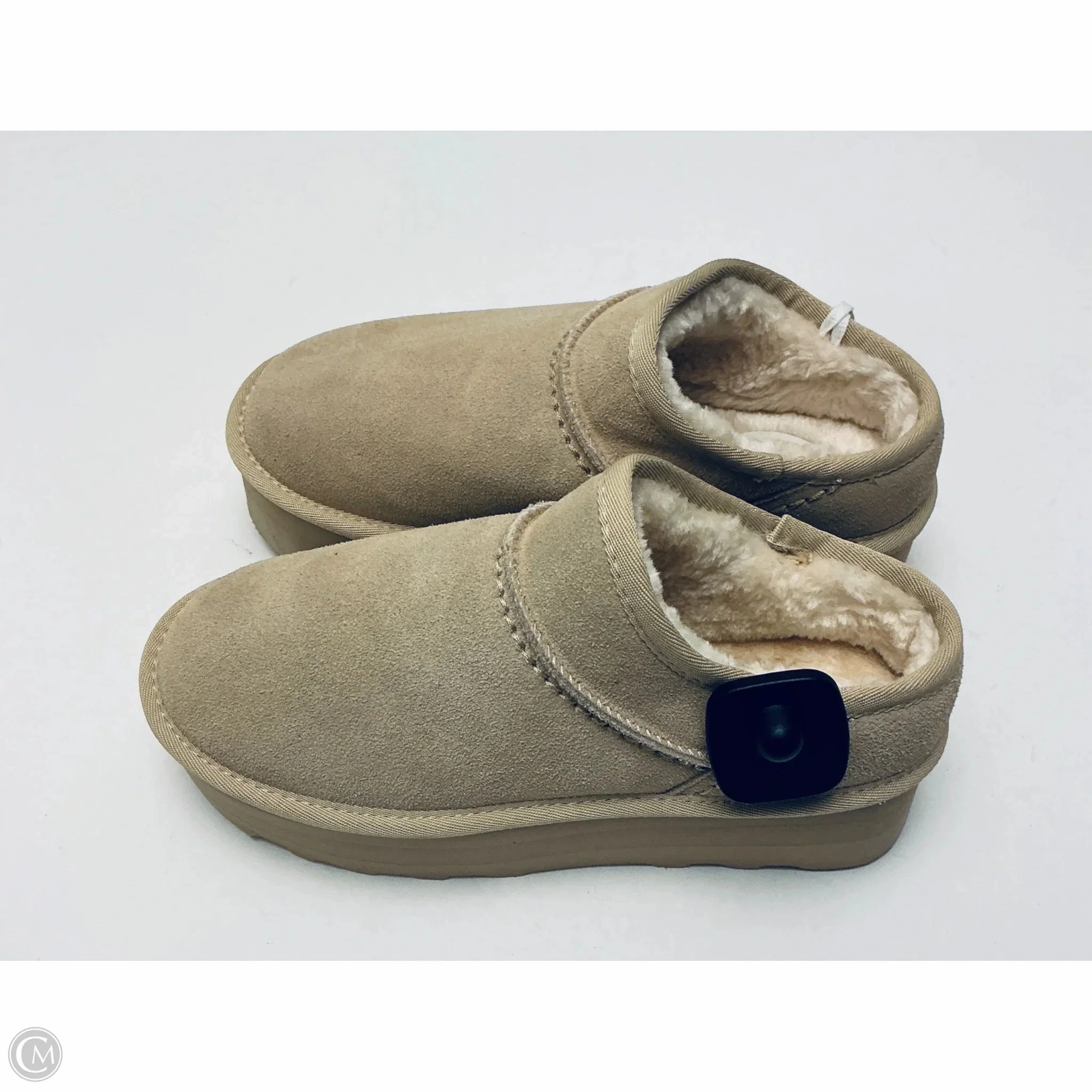 Boots Ankle Flats By Cushionaire In Tan, Size: 8 Low Stiletto Ankle Boots