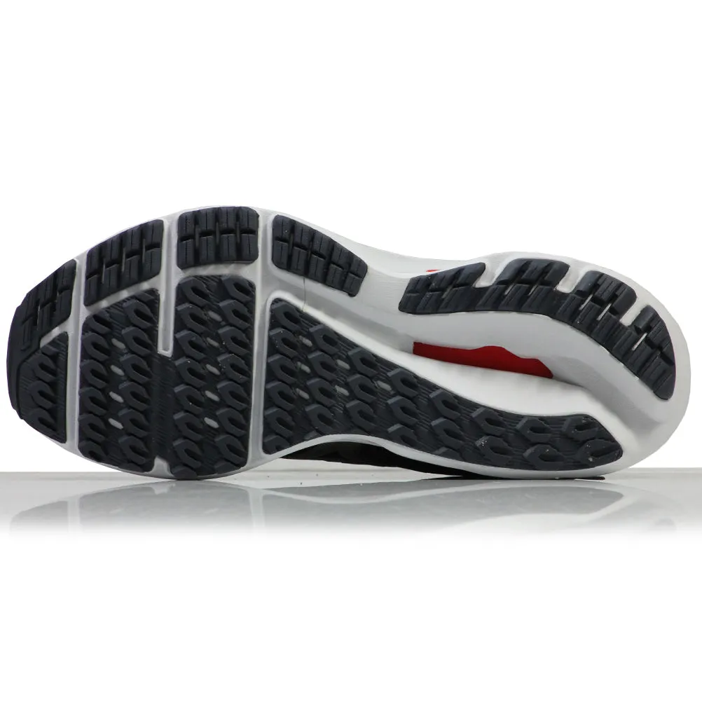 Supportive Running Shoes For Shin Splints Mizuno Wave Inspire 17 Women's Running Shoe - India Ink/Platinum Gold/Ignition Red