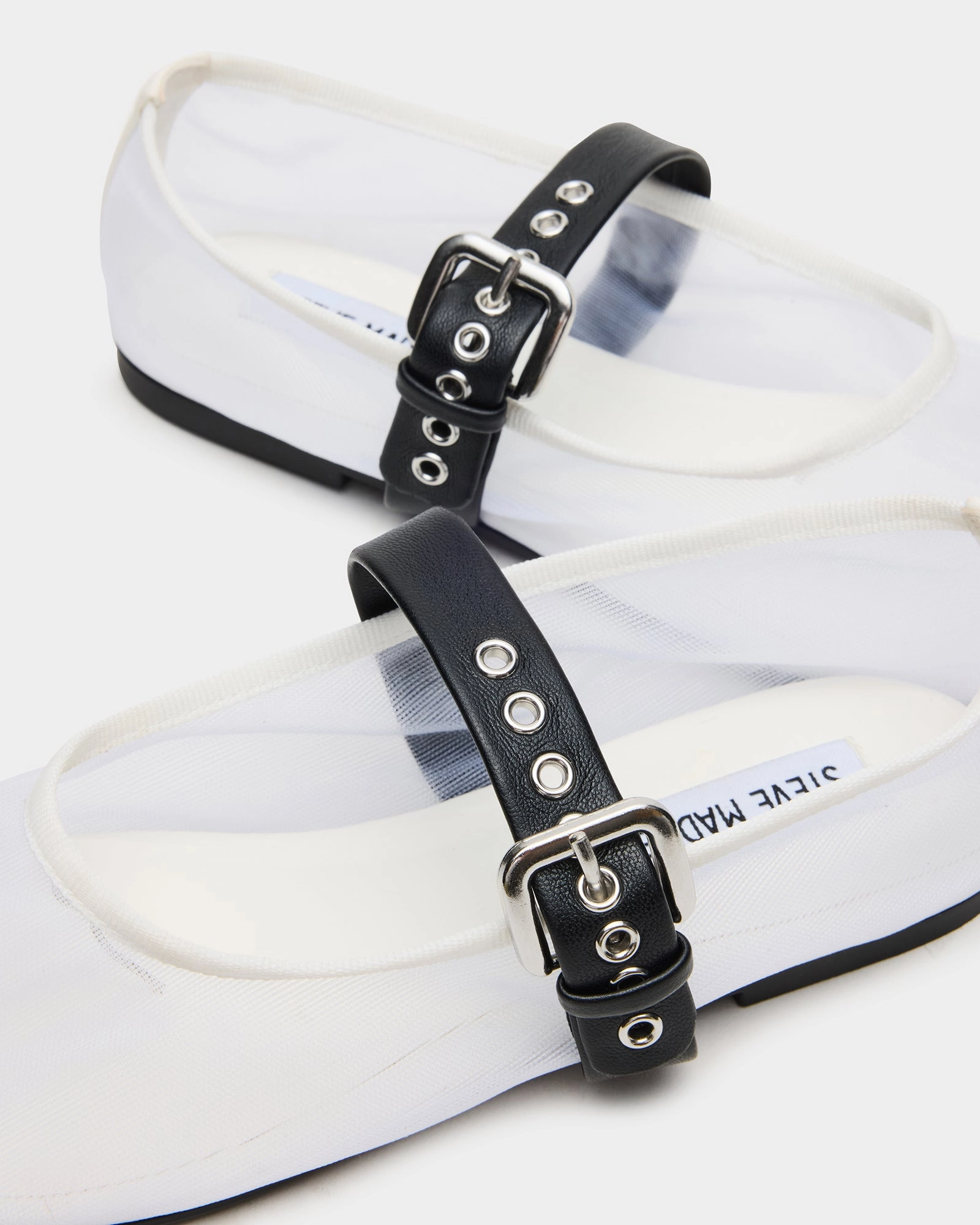 MITSY WHITE/BLACK Tassel Suede Loafers