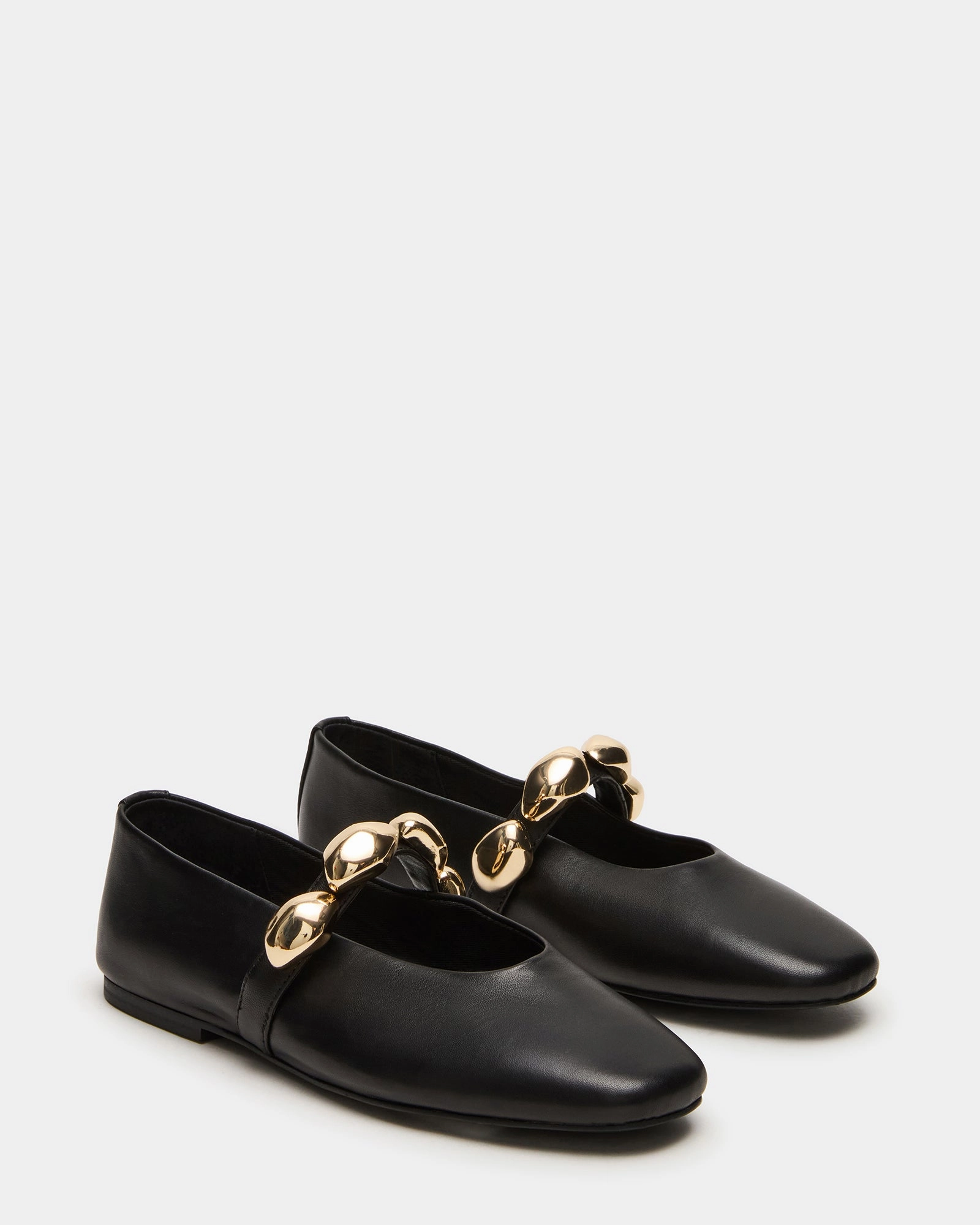 POPPIN BLACK LEATHER Boat Shoes Vs Loafers