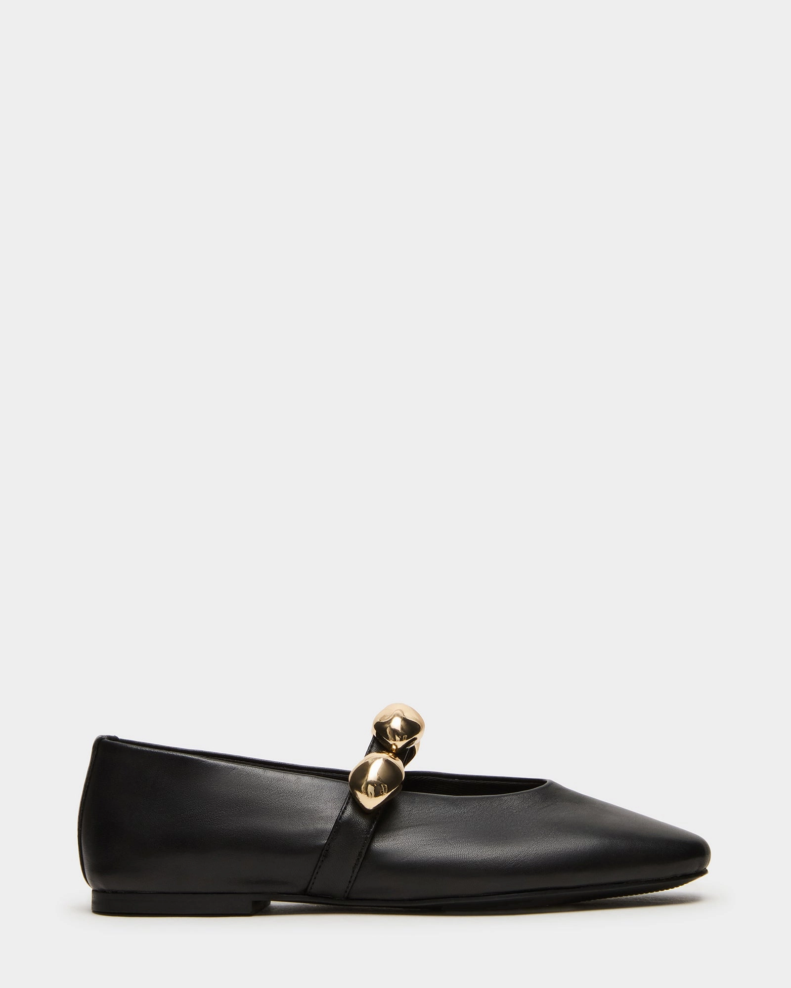 Ellis Penny Loafers POPPIN BLACK LEATHER