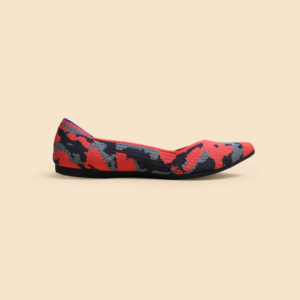 Flat Shoe Moulding Rothy - Women - The Point - Orange