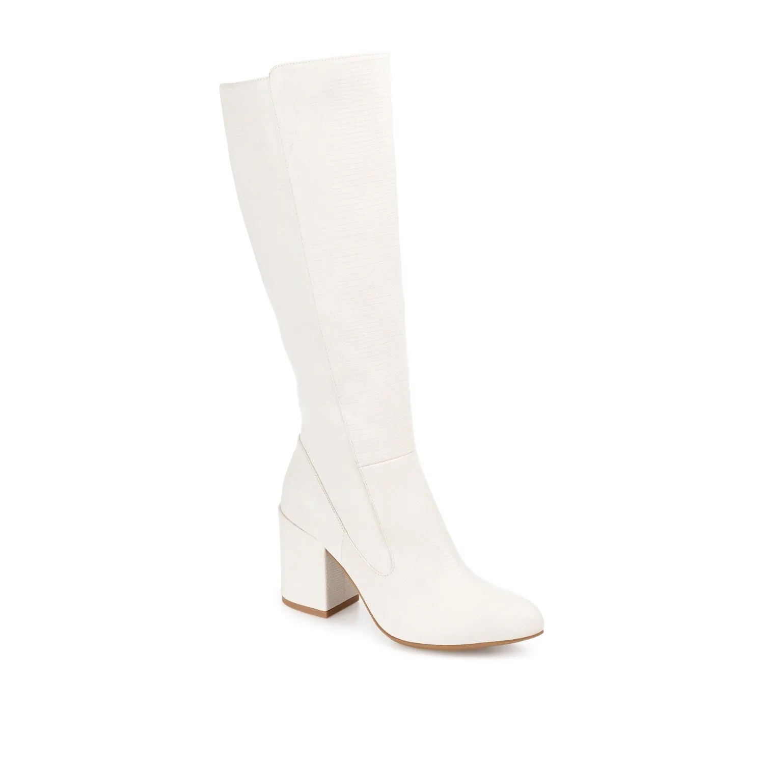 Short Heel Boots TAVIA KNEE-HIGH BOOTS IN VEGAN LEATHER