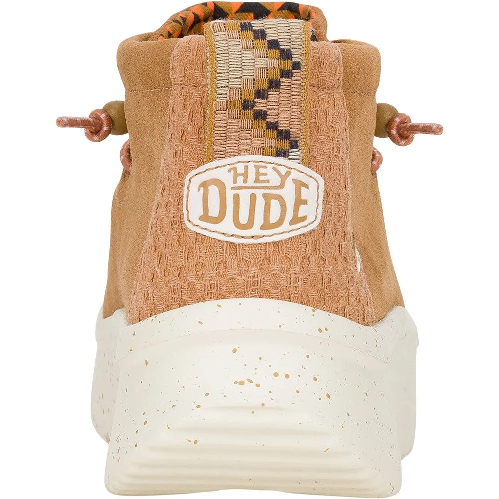 Glass Heel Ankle Boots HEYDUDE Wendy Peak Hi Suede Ankle Boots