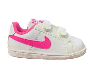 Nike scarpa sneakers da bambina Court Royale 833656 106 bianco Indoor Court Sneakers