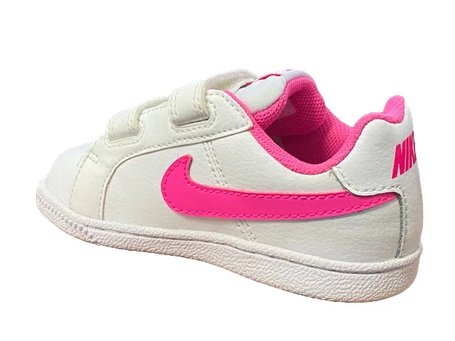 Heels Sneakers Shoes Nike scarpa sneakers da bambina Court Royale 833656 106 bianco