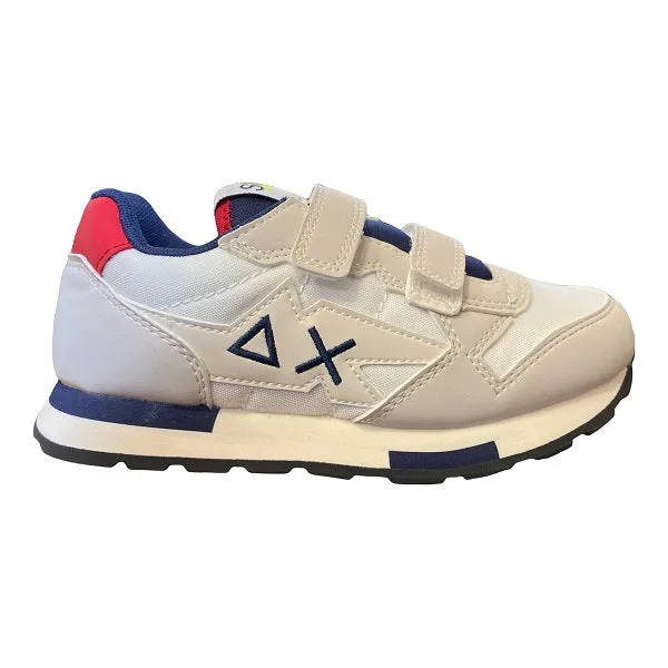 Low-top Sneakers Sun68 scarpa sneakers da ragazzo Niki Solid Z32318 01 bianco