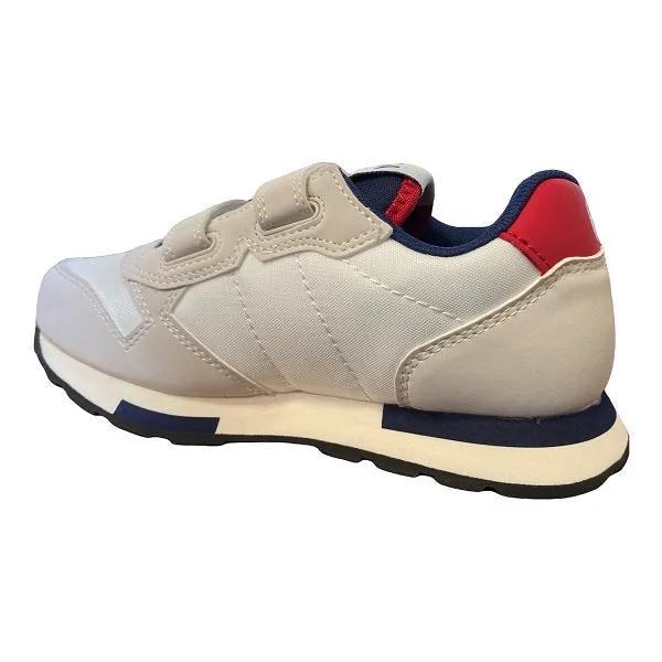 Sun68 scarpa sneakers da ragazzo Niki Solid Z32318 01 bianco Sneakers Vuitton