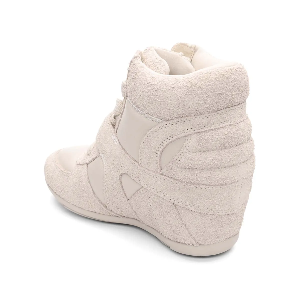 Bowffy Suede Sport Wedge Shoes Boots