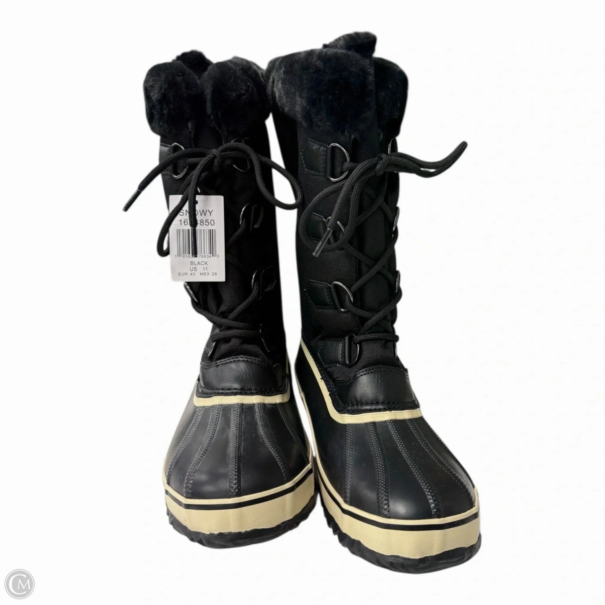 Flatform Ankle Boots Boots Snow By Jbu By Jambu In Black, Size: 11