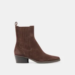 FAINT H2O BOOTIES DK BROWN SUEDE Vasquez Boots