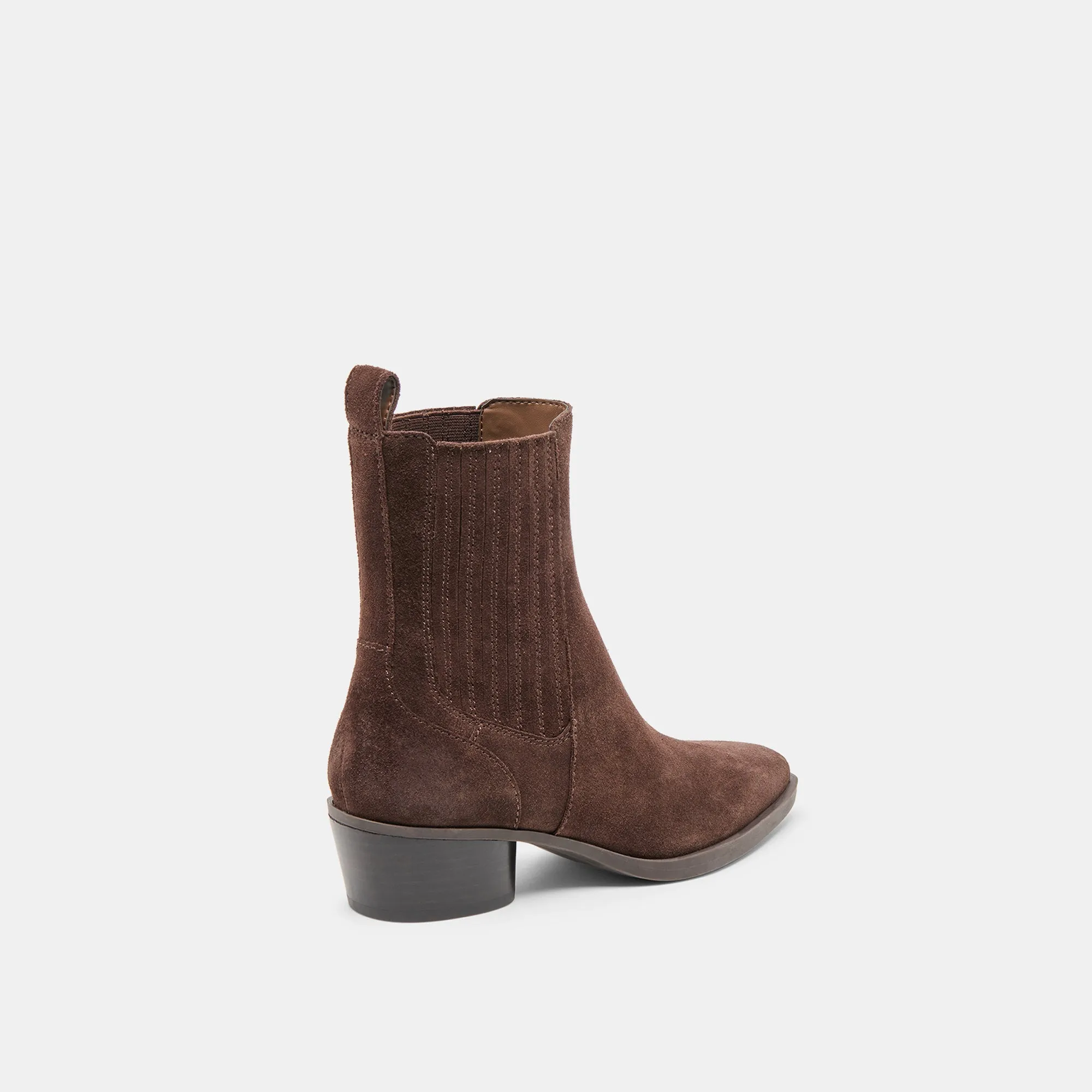 Winter Rubber Boots FAINT H2O BOOTIES DK BROWN SUEDE