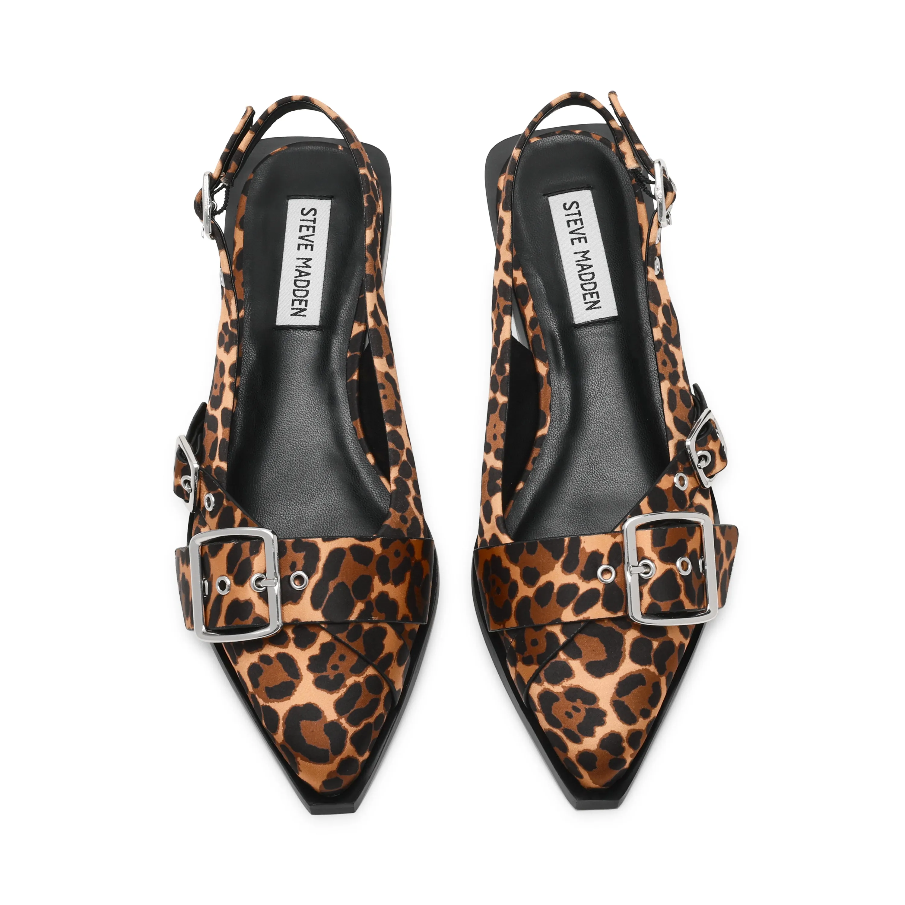 Grezly Pump LEOPARD SATIN Roger Vivier Shoes Flat