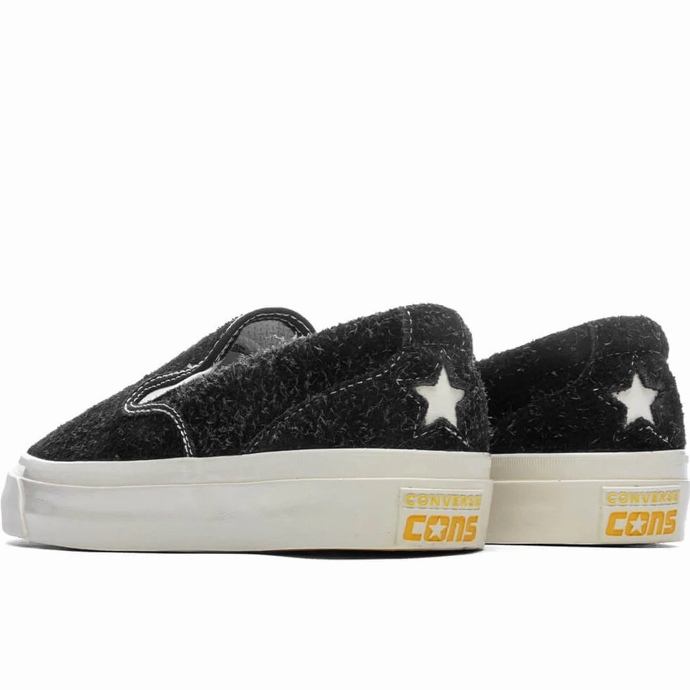 Converse GOLF WANG Black Beauty One Star CC Pro Slip-On Shoes Slip On Zero Drop Shoes
