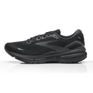 Brooks Ghost 15 Women's Running Shoe - Black/Black/Ebony Gait Analysis Running Shoe Store Nyc