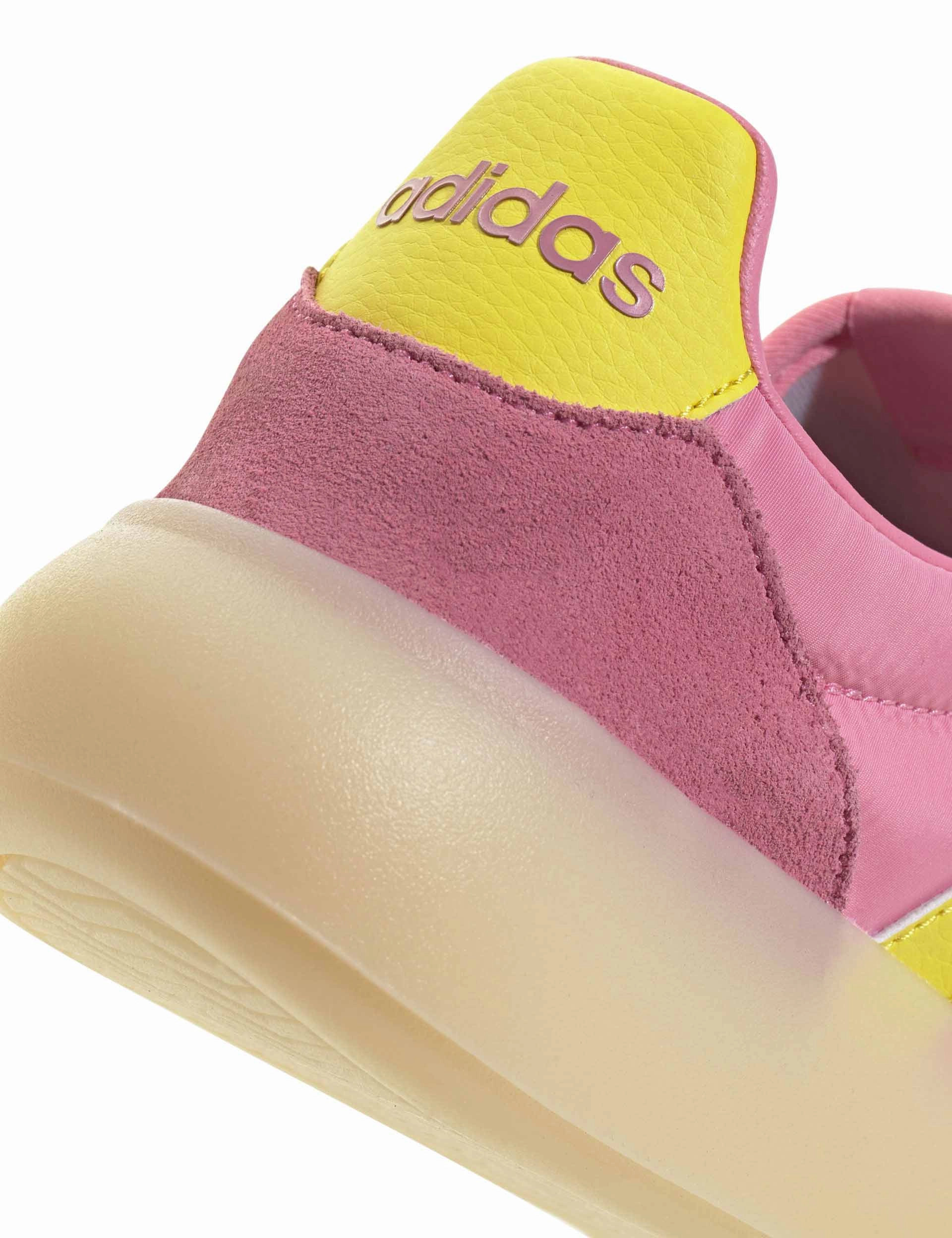 Barreda Decode Shoes - Pulse Magenta/Yellow/Bliss Pink Steve Madden Glitter Tennis Shoes