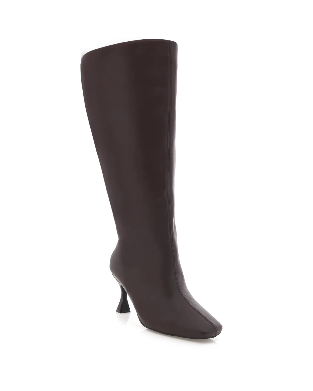 Flat Dress Boots CORBIN EXTENDED CURVE - CHOCOLATE