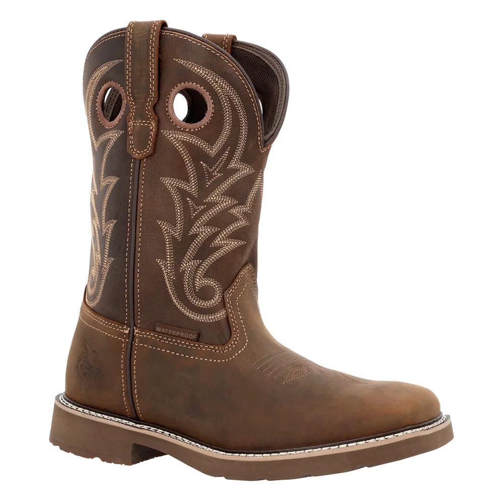 Dr Chelsea Boots 2976 Core 37 Western 11 Inch Slip Resistant Steel Toe Work Boots