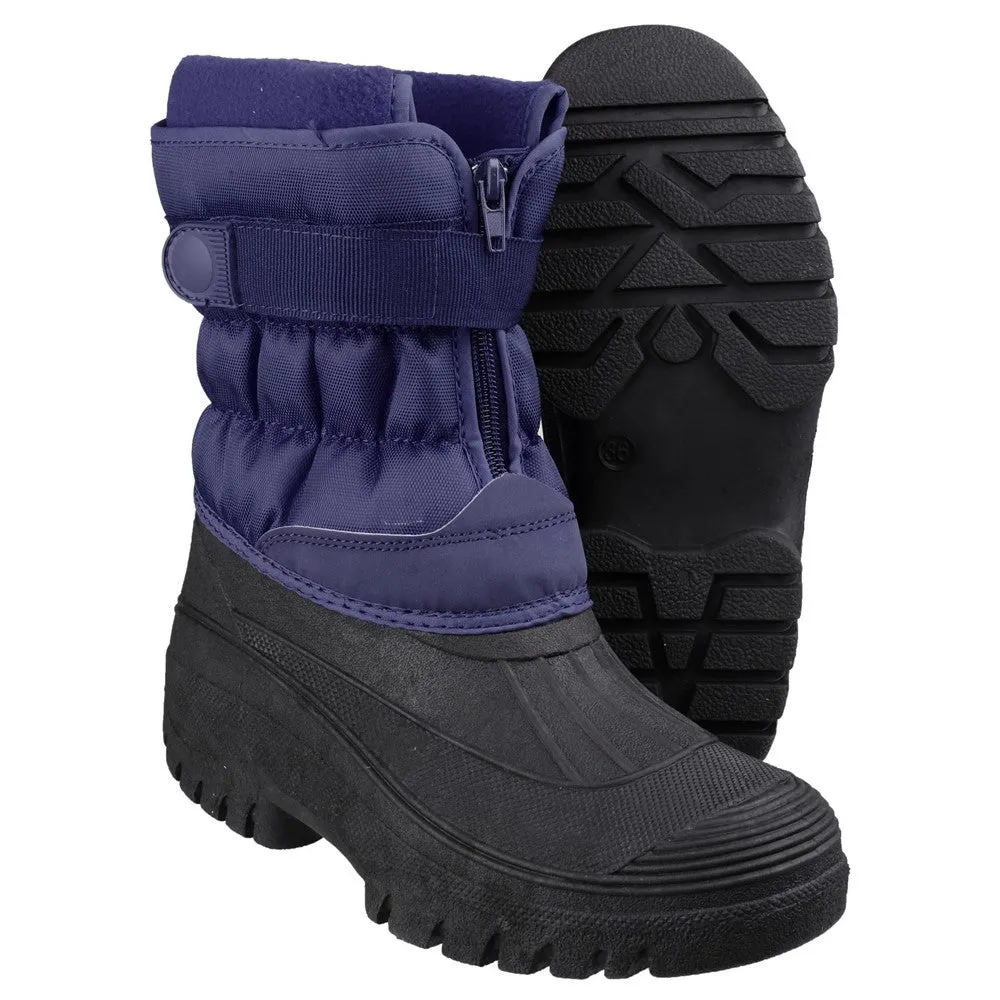 Cotswold Chase Touch Fastening and Zip up Winter Boot Style Boots