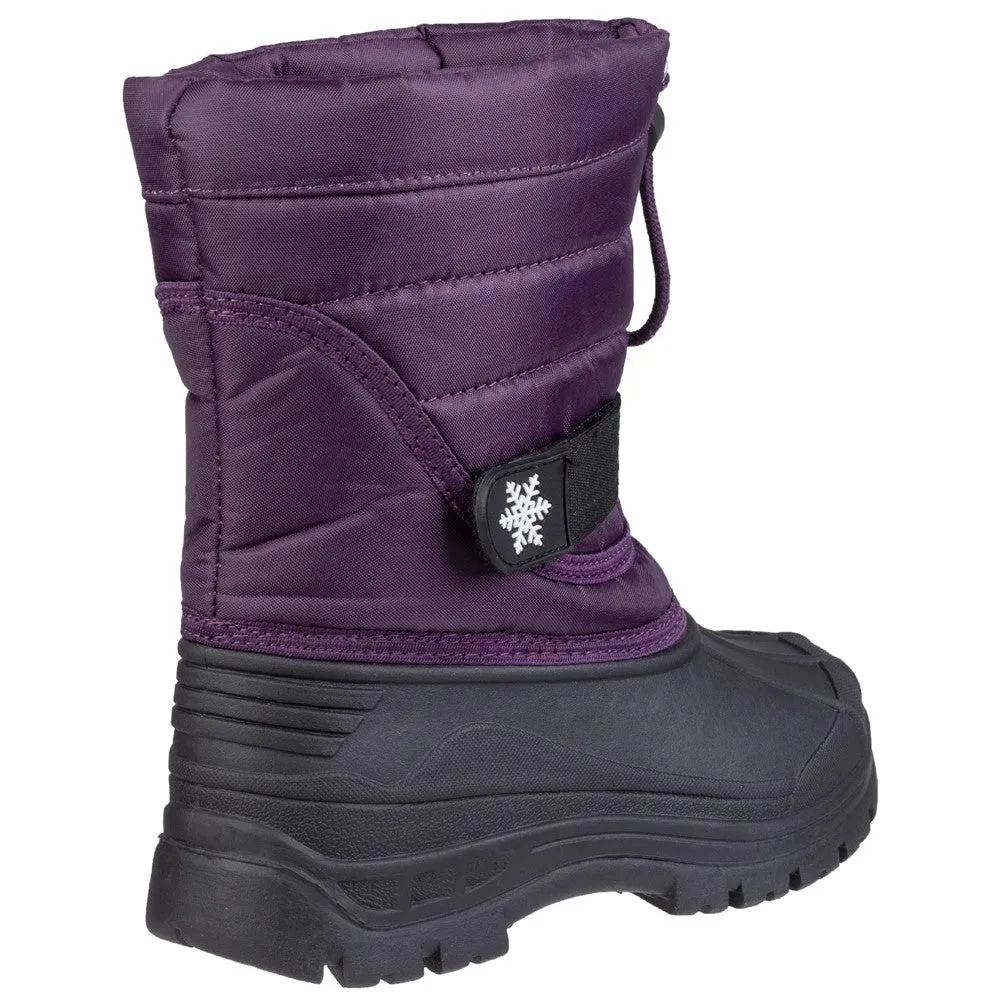 Cotswold Icicle Toggle Lace Snow Boot