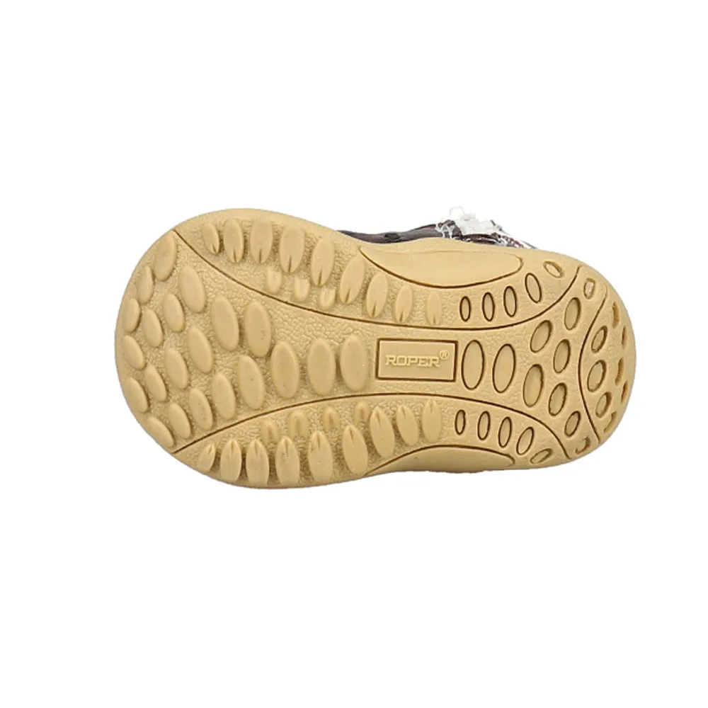 Wolverine Durashock Boots Cowbaby Bumps Round Toe Cowboy Boots (Infant)