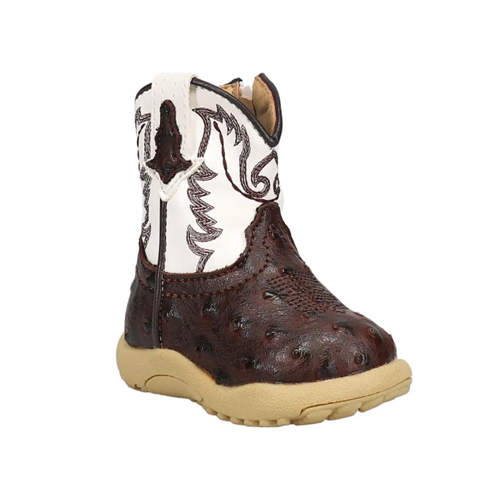 Cowbaby Bumps Round Toe Cowboy Boots (Infant) Cowgirl Boots Knee High