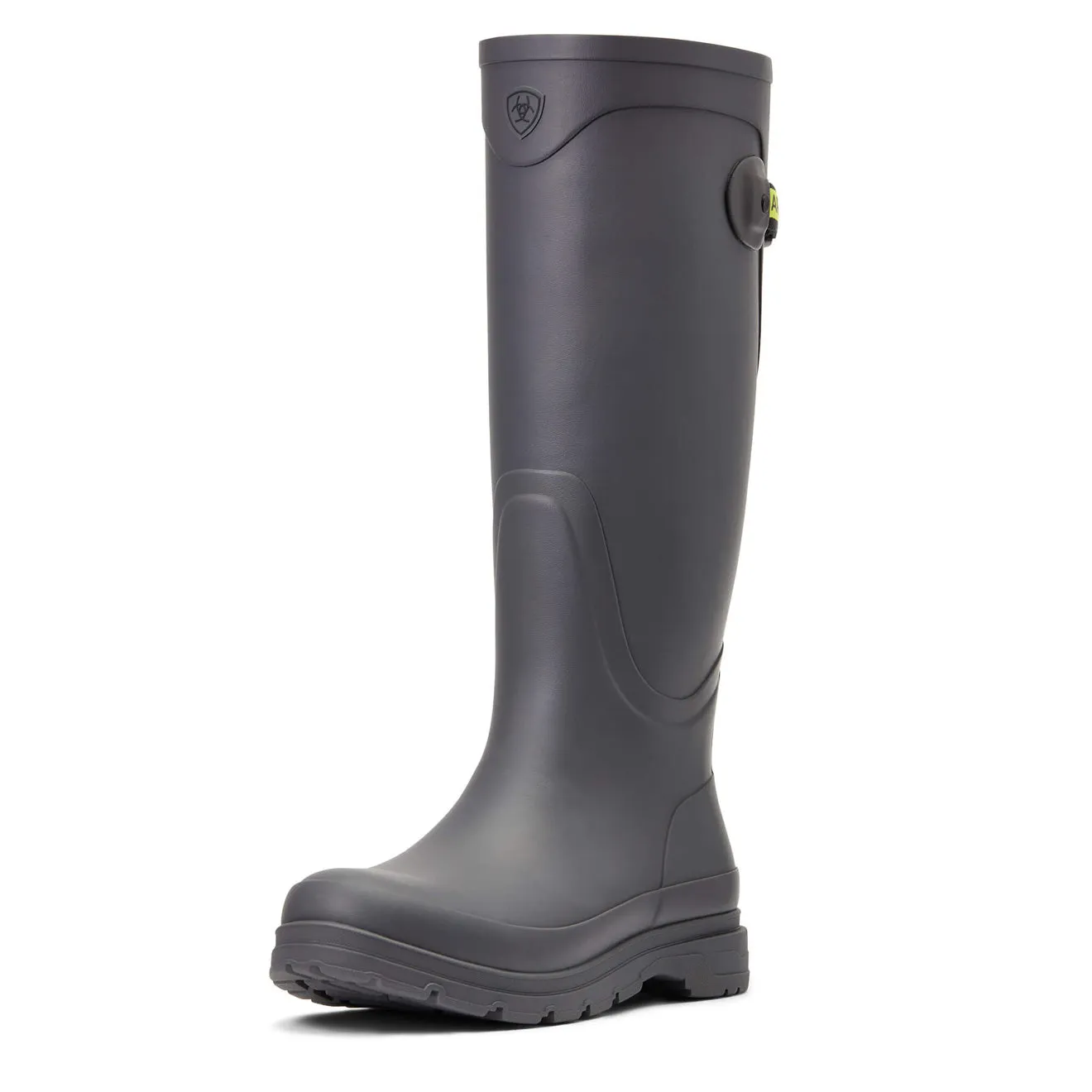 Flowered Boots Ariat Womens Kelmarsh Rubber Wellington Grey