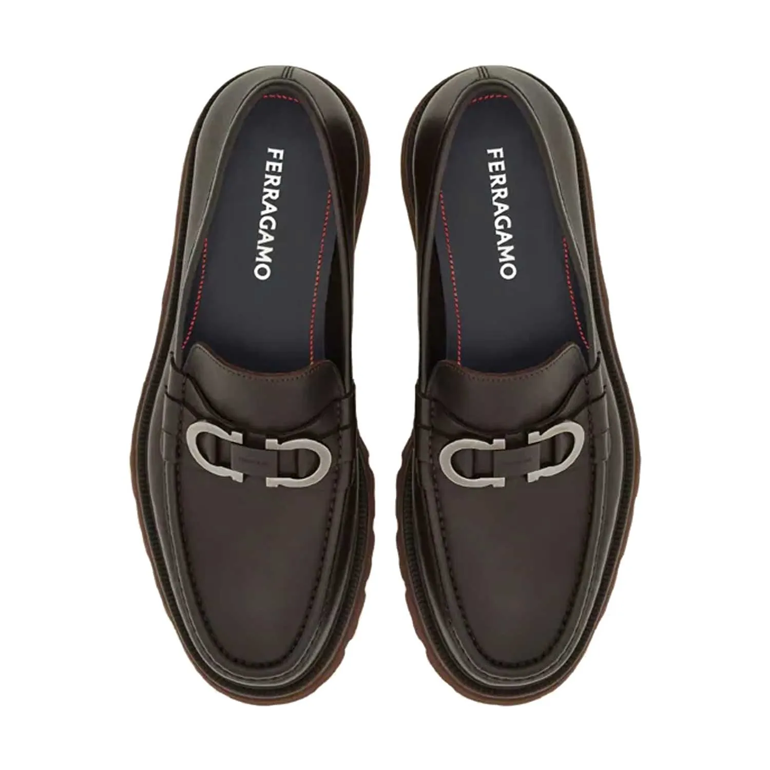 Cocoon Gancini Loafer Loafers With Gold Buckle