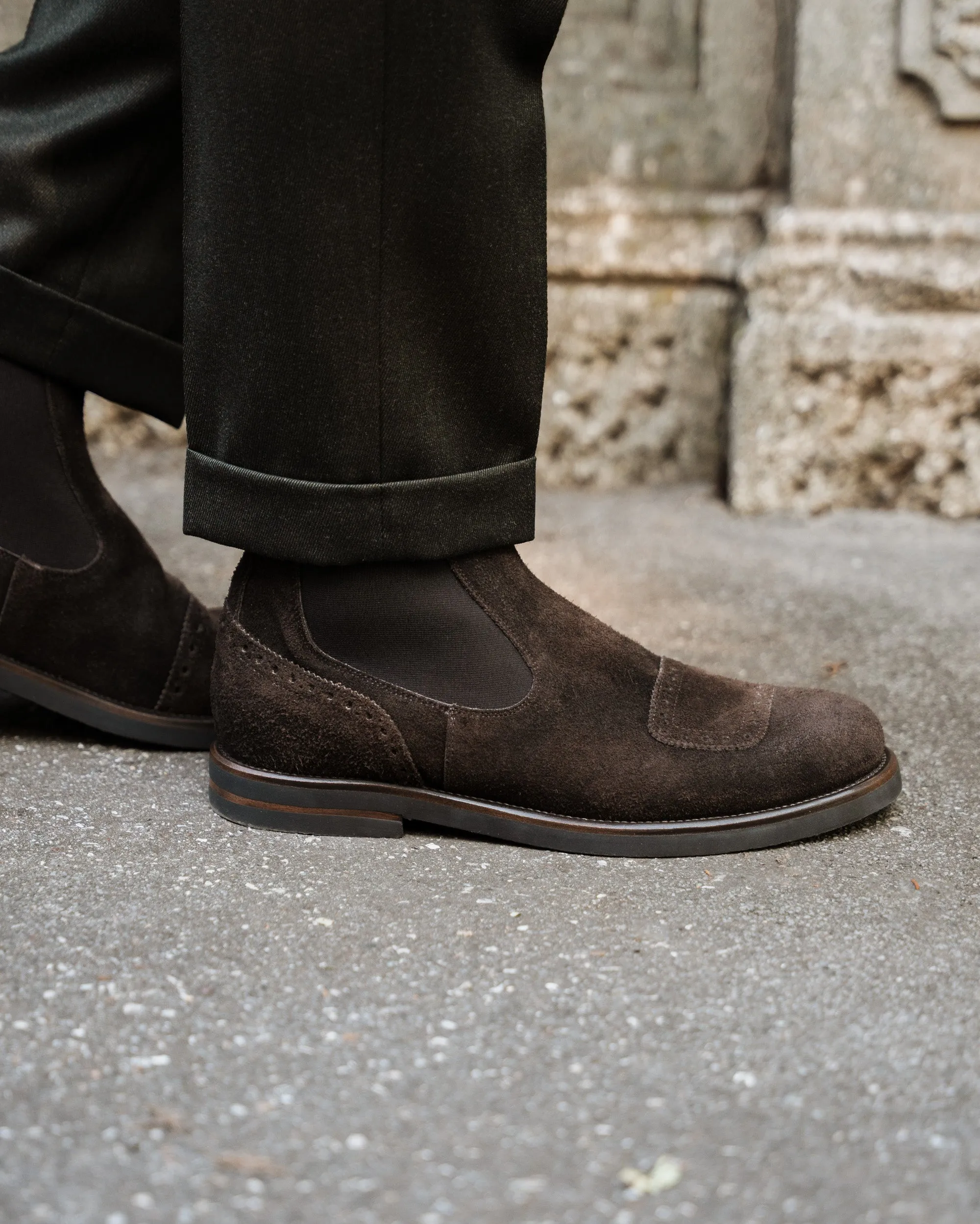 Gallone Knee High Chunky Platform Boots