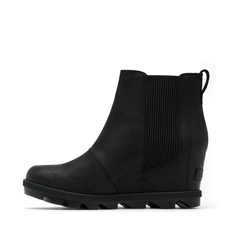 Workman's Boots Sorel Women's Joan Rhapsody Chelsea Wedge - Black/Black
