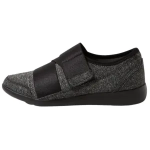 Ziera Urban Charcoal/Black Neoprene Sneaker (Women's) Slip On Walking Shoes