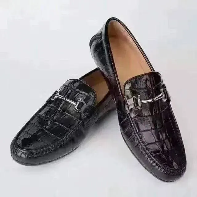 Best Slip-on Shoes For Neuropathy Crocodile Shoes Crocodile Loafer Slip-On Shoes