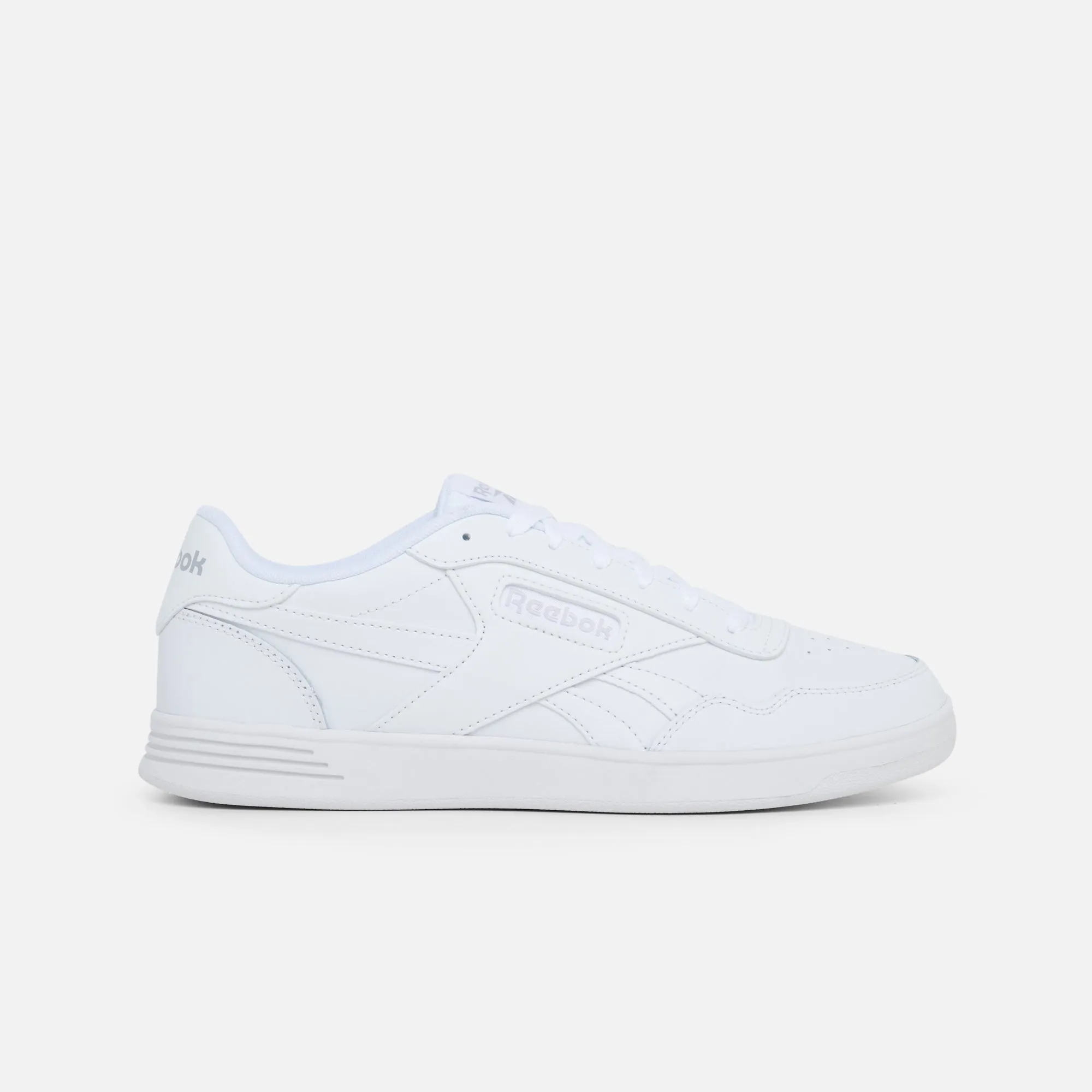 Preppy Tennis Shoes Reebok Court Advance White/Cold Grey 2/White