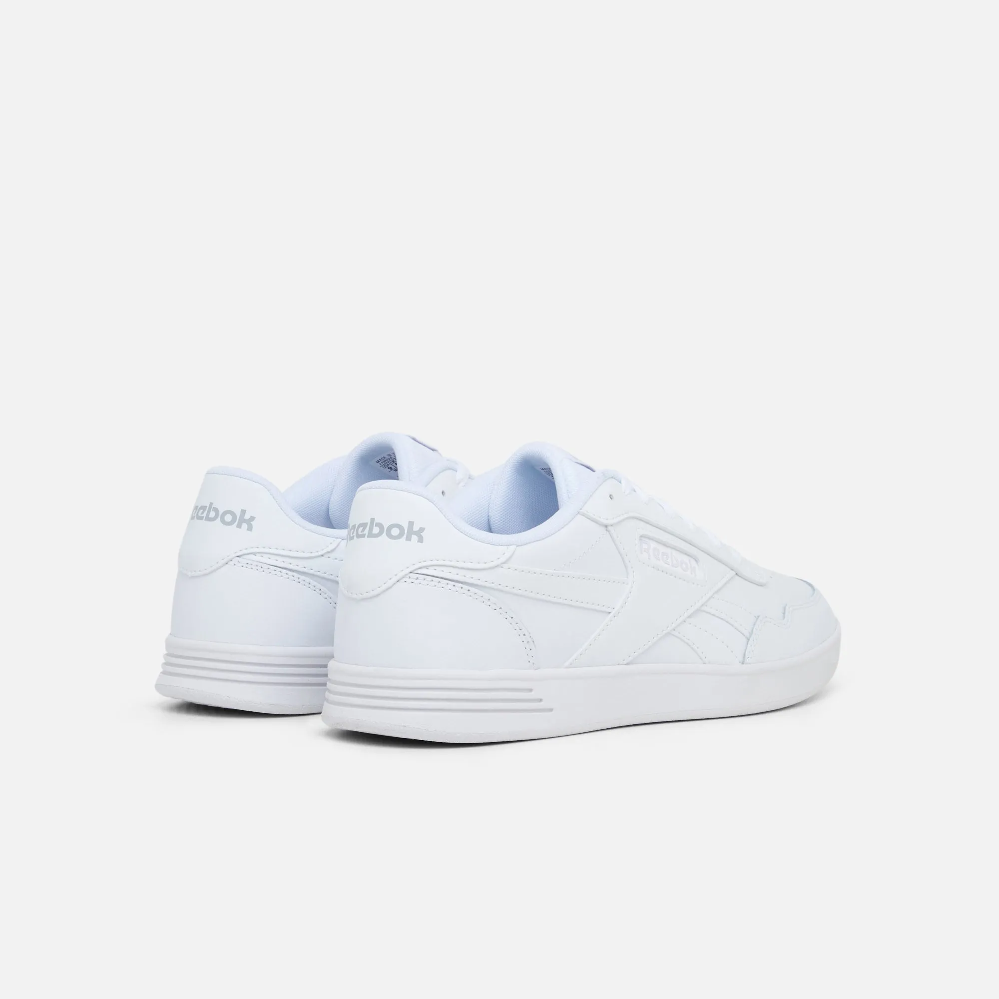 Reebok Court Advance White/Cold Grey 2/White Best Tennis Shoes To Walk In All Day