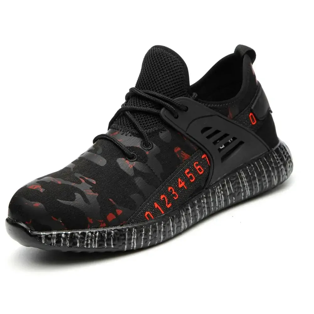 Men's Work Safety Shoes Rubber Snake Boots